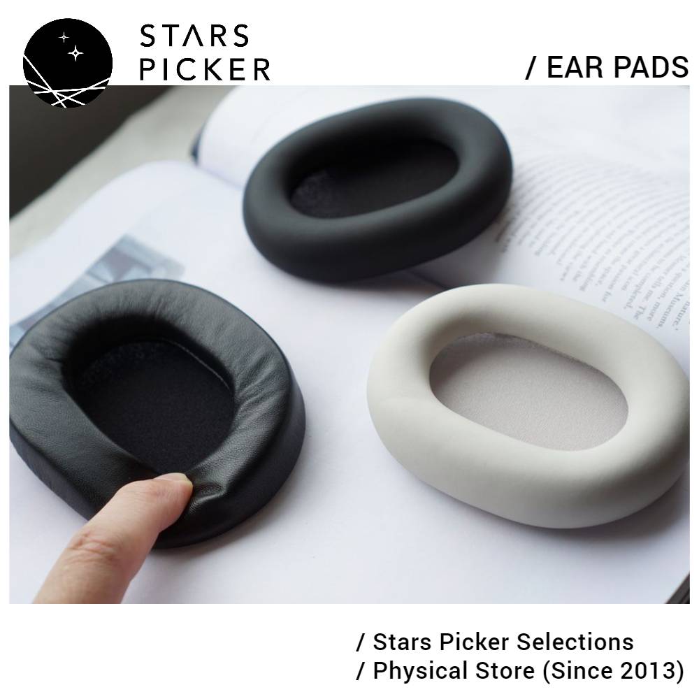 (Class S Lambskin / Class A Nano) Sony WH-1000XM5 Lambskin / Nano Leather Aftermarket Replacement Earpads