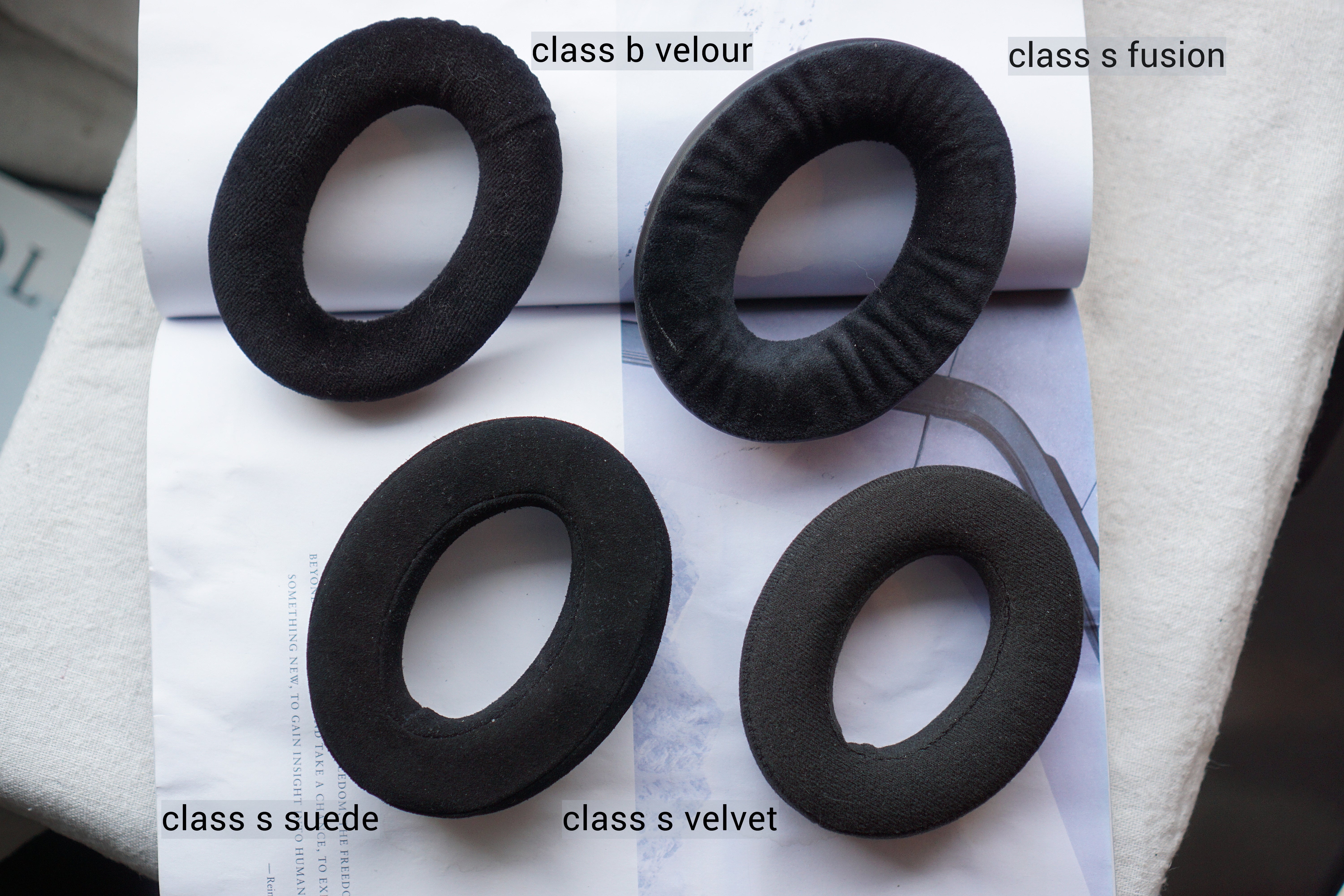 (Lambskin / Suede Cloth / Velvet / Velour) Sennheiser HD600 HD650 HD660 3rd Party Replacement Earpads