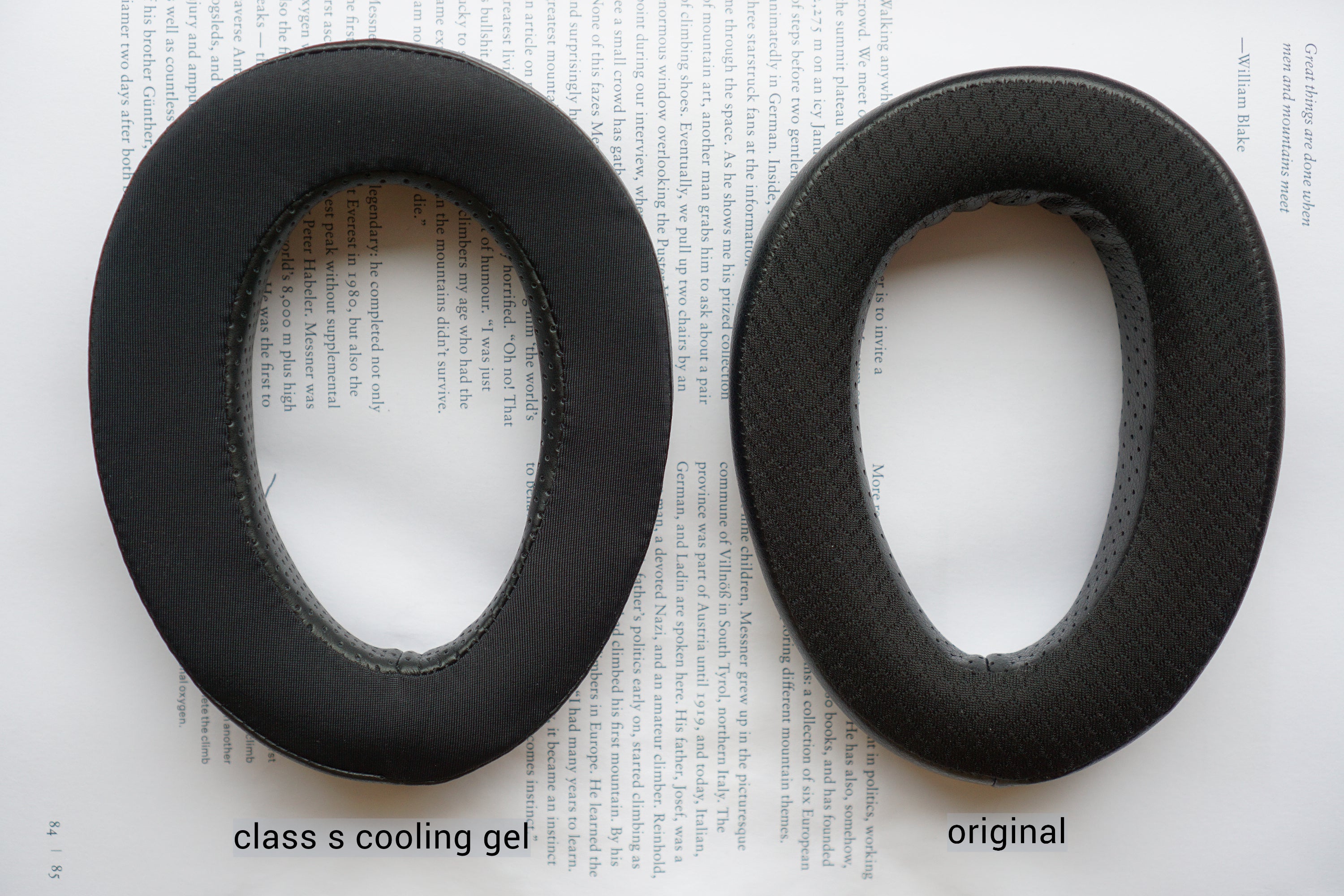 (Class S Cooling Gel) aftermarket earpads Hifiman HE1000se Arya Ananda Edition XS (bracket+foam disk)