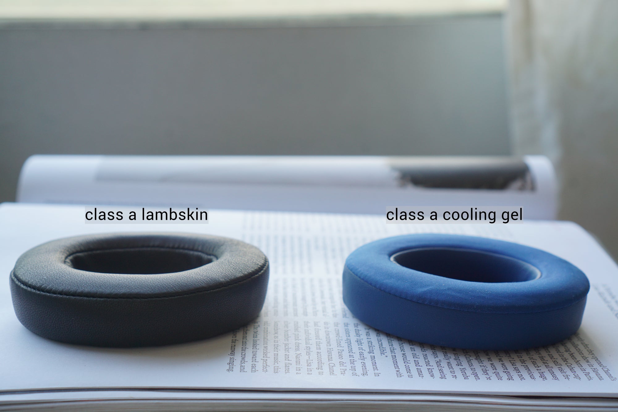 (Class A Lambskin / Cooling Gel / Protein Leather) Beats Studio 2.0 / 3.0 3rd Party Replacement Earpads