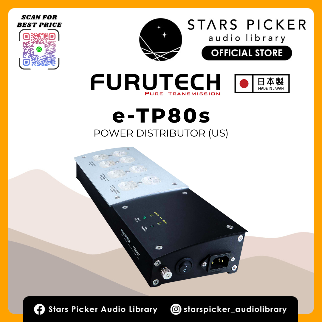 Furutech e-TP80S Filtered AC Power Distributor MADE IN JAPAN
