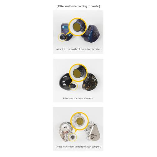 DIVINUS SOUND FILTER PRO + 2.0+ BASS TUNING FILTER (3in1 Pack)