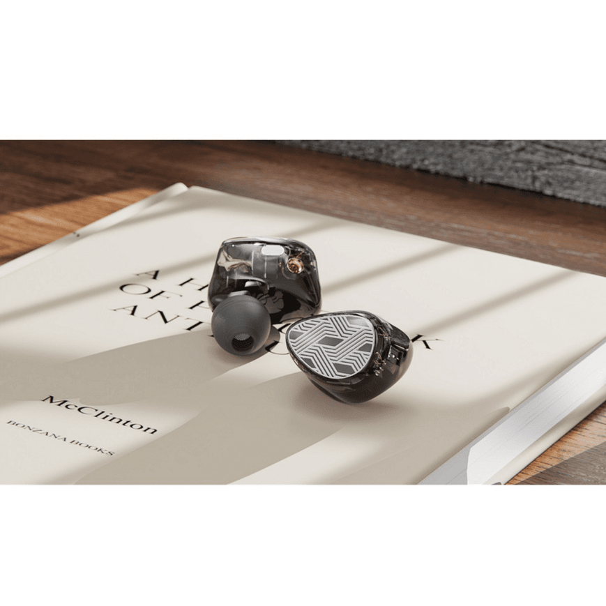 FiiO FA19 10 Balanced Armature in Ear Monitors | Audiophile Earphones with Detachable Pure Silver MMCX Headphone Cable