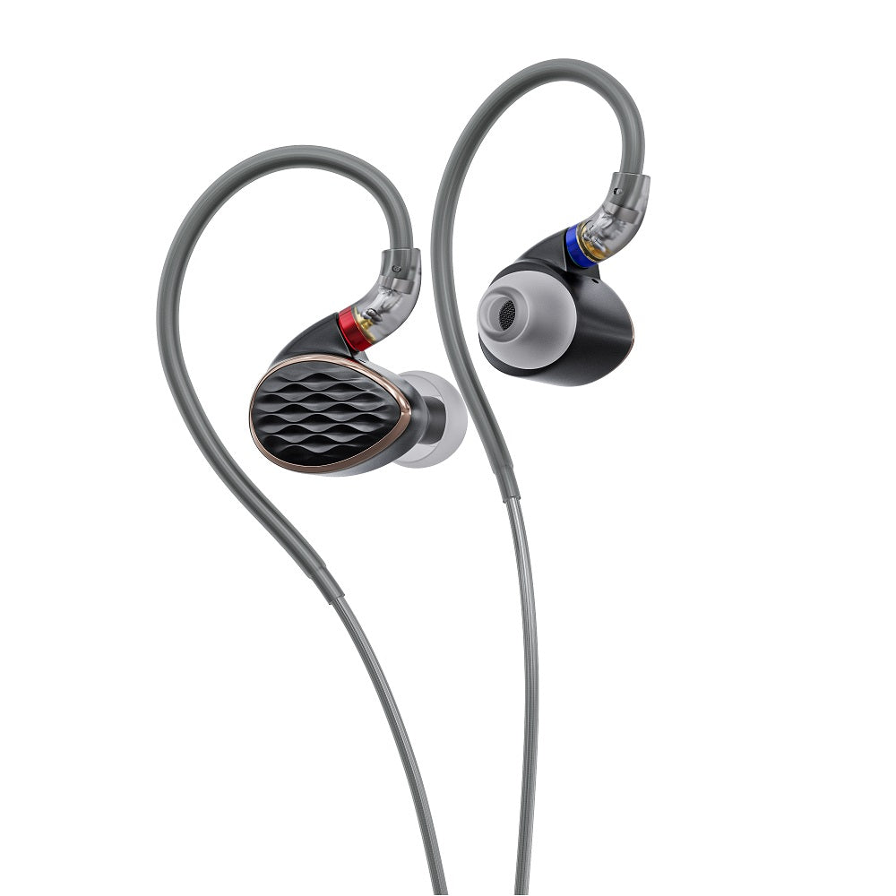 FiiO FH15 1DD 3 Knowles BA Hybrid Technology in-Ear Wired Earphone with 3.5mm/4.4mm