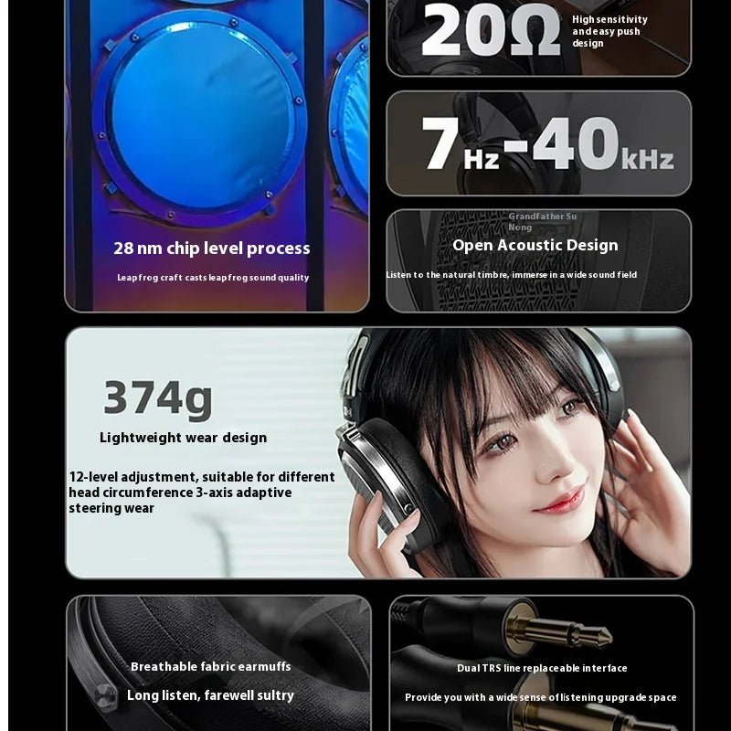 FiiO FT1 Pro Open-Back Planar Headphone