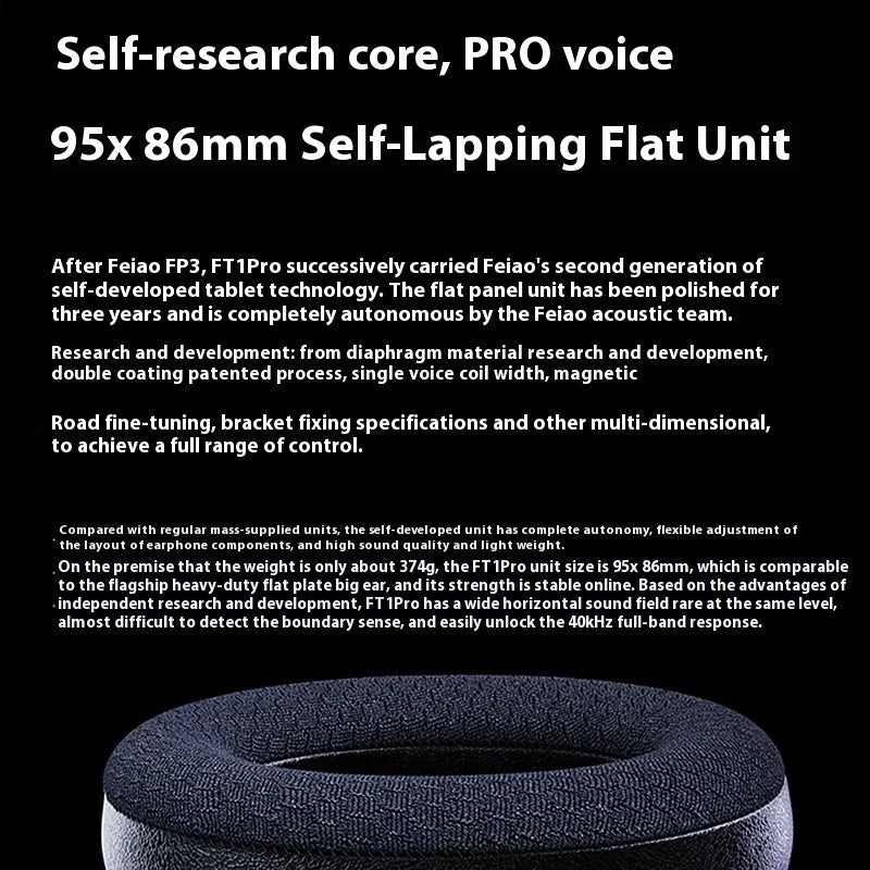 FiiO FT1 Pro Open-Back Planar Headphone