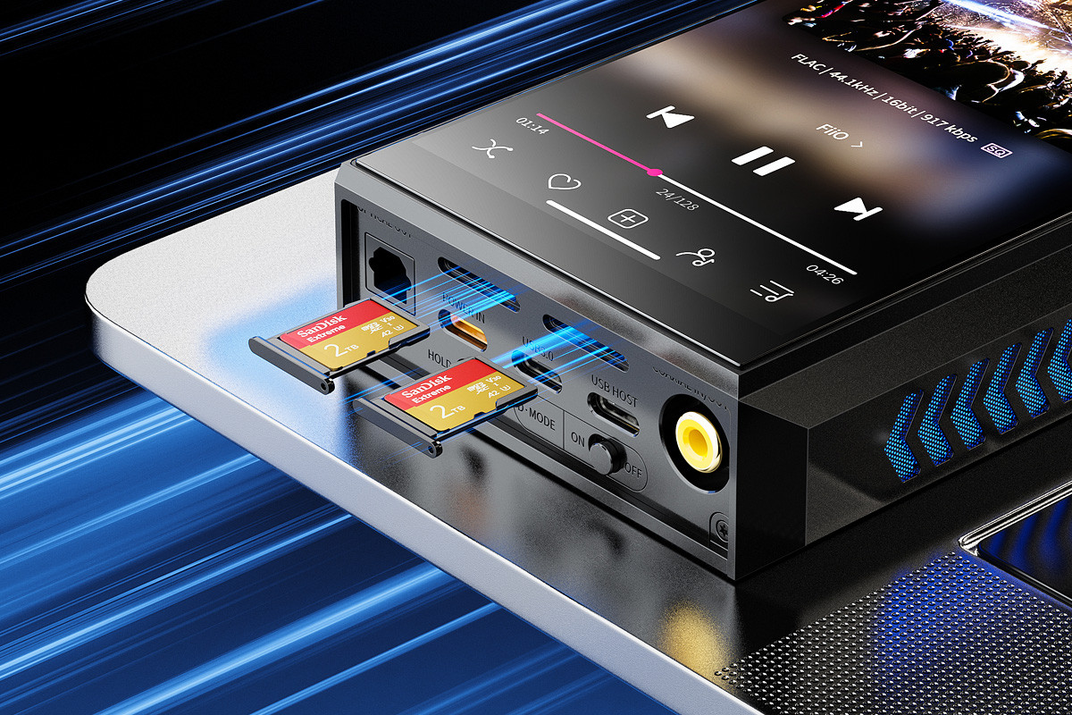 FiiO M27 Flagship Digital Audio Player Dual ES9039SPRO Desktop-Level Music Player DAP