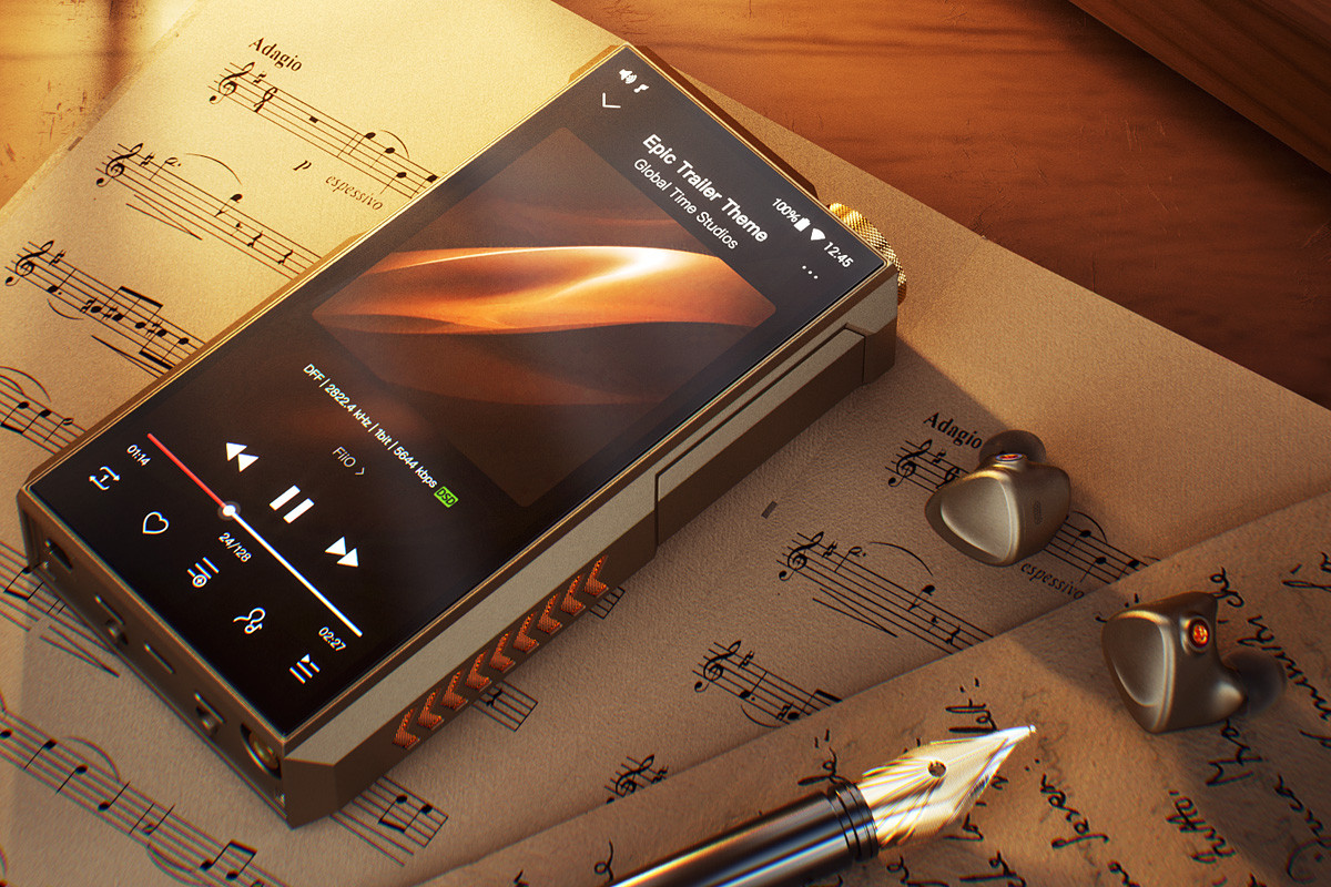 FiiO M27 Flagship Digital Audio Player Dual ES9039SPRO Desktop-Level Music Player DAP