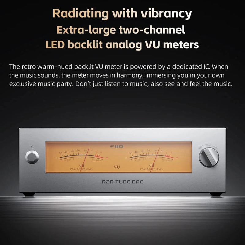 FiiO Warmer Pure 24-bit R2R DAC with Tube Buffer