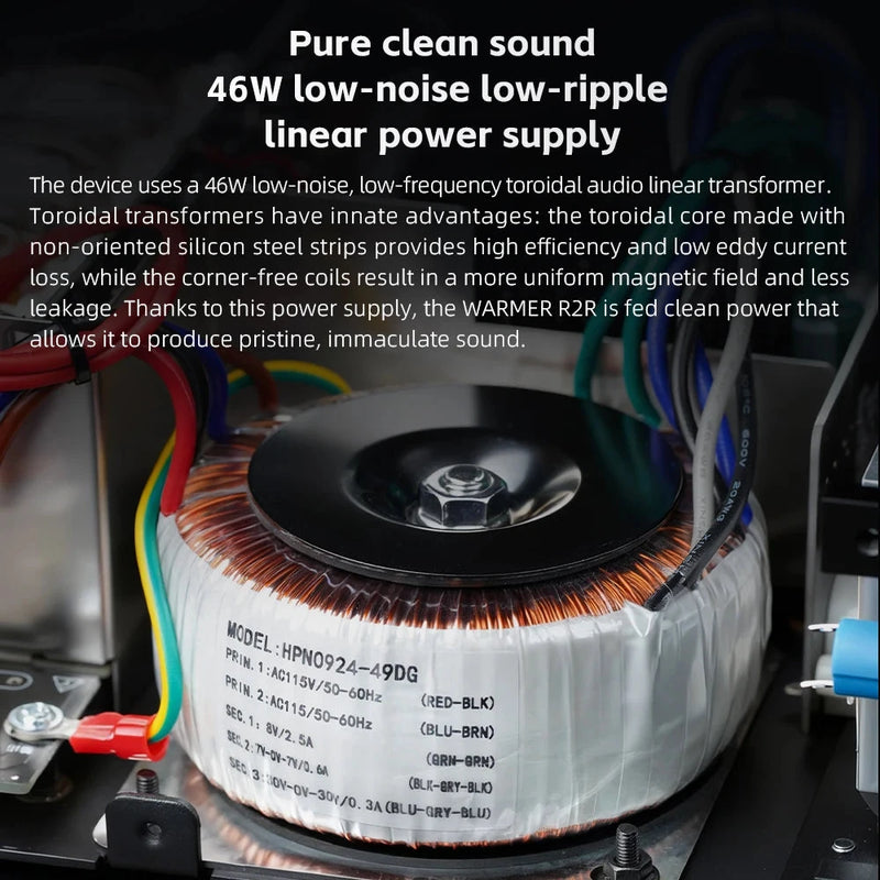 FiiO Warmer Pure 24-bit R2R DAC with Tube Buffer