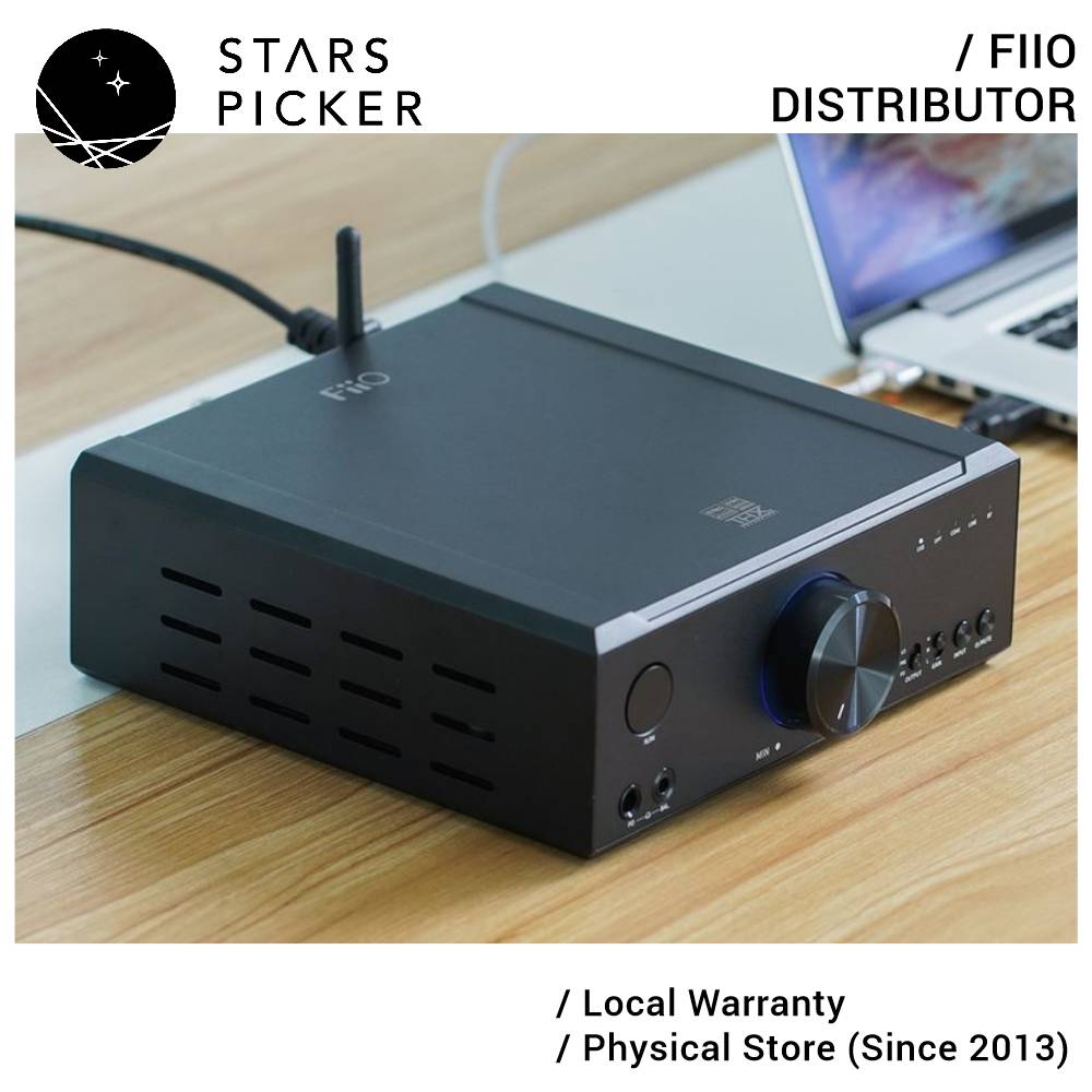 FIIO K9 Hi-Res HIFI Desktop DAC and Headphone Amplifier Dual ES9068AS THX AAA QCC5124 Bluetooth in 5.1