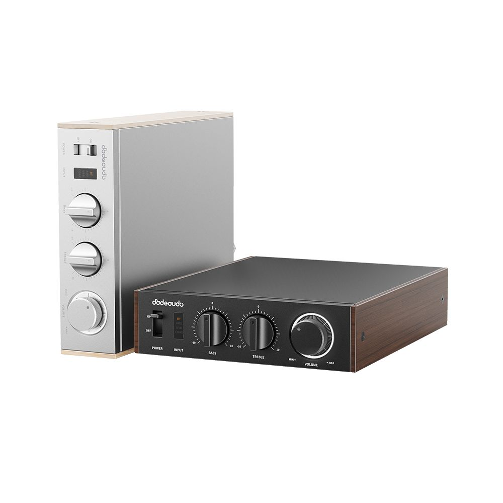 FiiO JadeAudio Level 1, Class-D Power Amplifier | 2×300W | LDAC Bluetooth & USB/Coax Input | Subwoofer Out