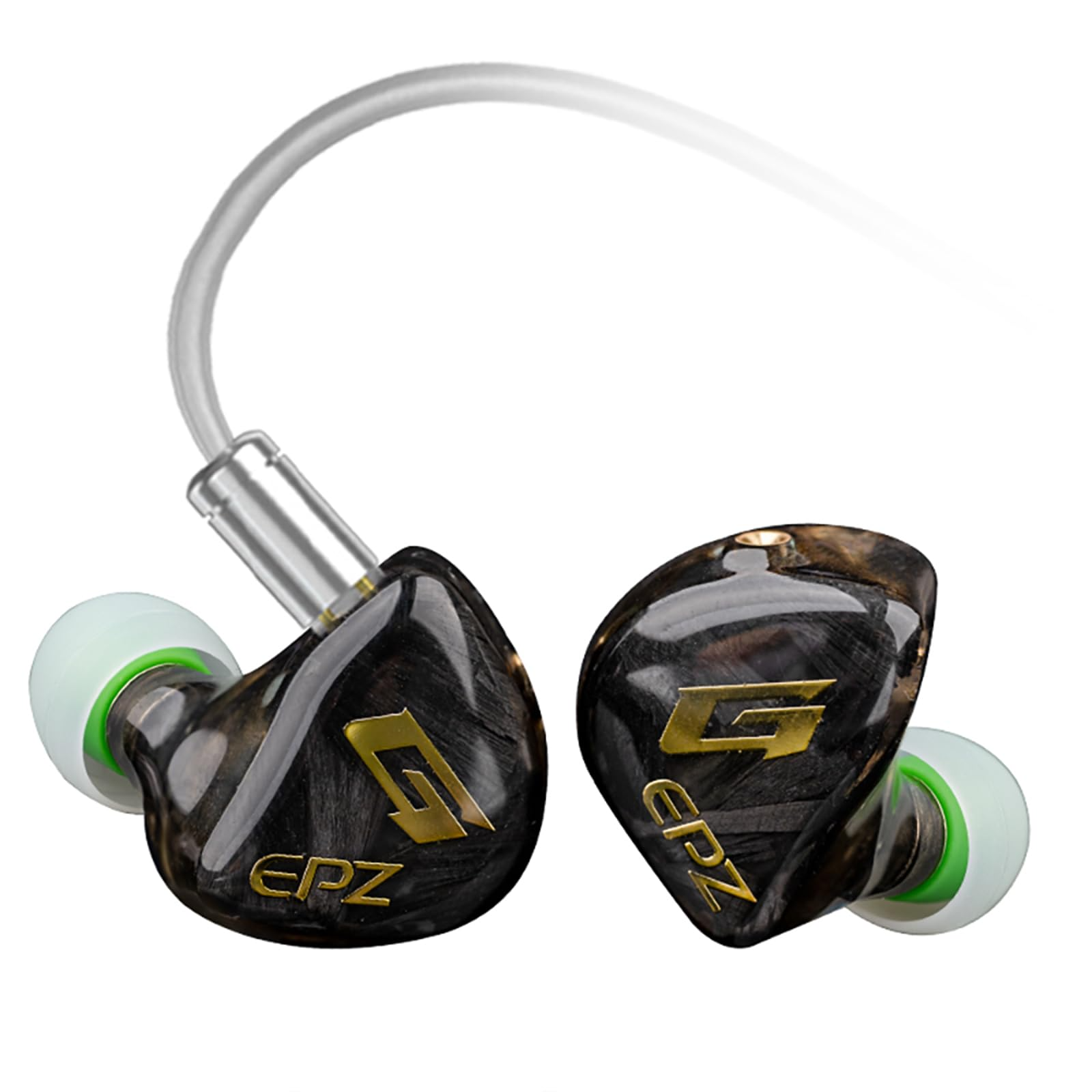 EPZ G10 - 10MM LCP Dynamic Driver IEM In Ear Monitor 0.78 2 Pin Detachable Cable Earbuds Gaming Headset