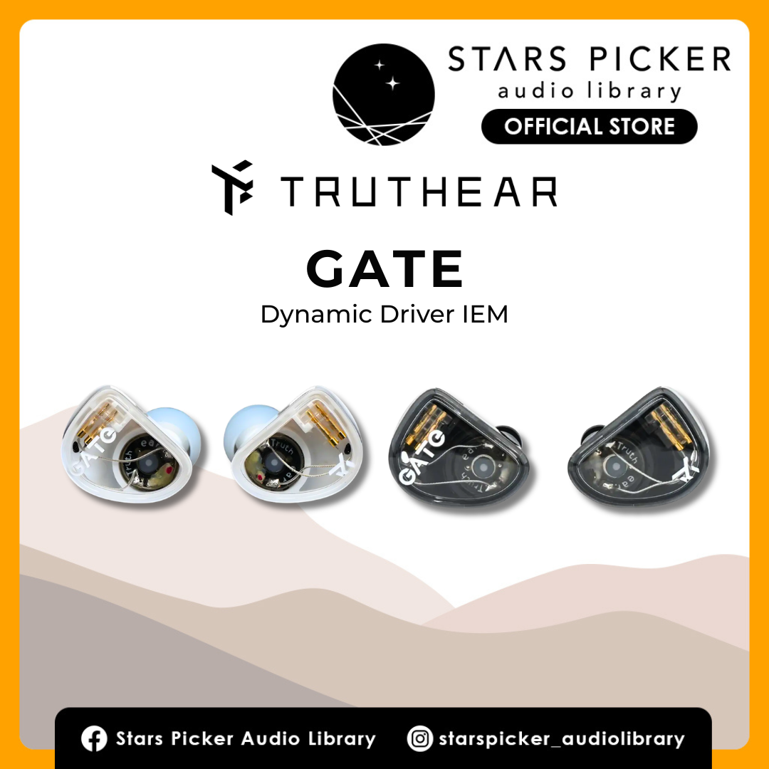 TRUTHEAR GATE In-ear Monitors | 10mm Dynamic Driver IEM | Budget Gaming Earphones