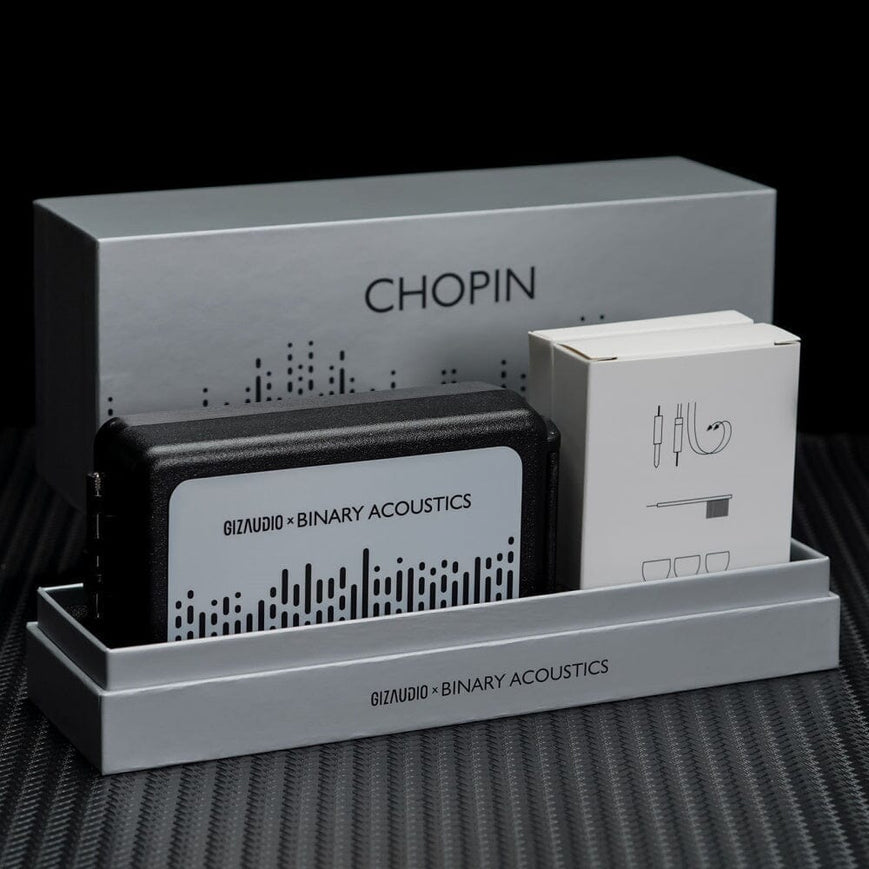 Binary Acoustics x Gizaudio Chopin 1DD+3BA Hybrid IEM Earphone - Gizaudio x Binary Chopin