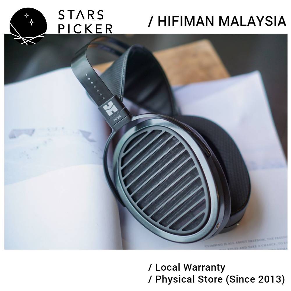 HiFiMAN Arya Stealth Magnet Version - Open Back Headphone Planar Magnetic Headphone
