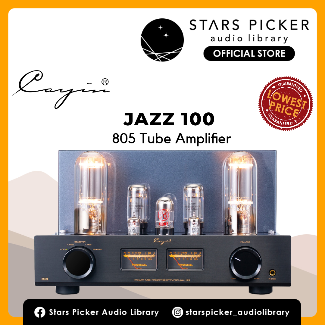 Cayin Jazz 100 805 Vacuum Tube Class-A Integrated Amplifier with Bluetooth