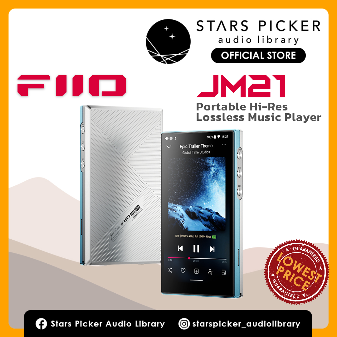 FiiO JM21 Portable Hi-Res Lossless Music Player