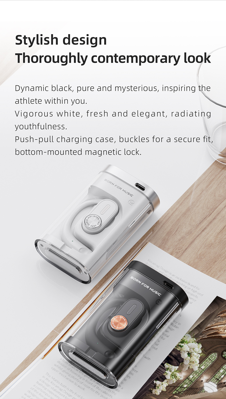 Fiio JW1 Open True Wireless Bluetooth Earbuds Water Resistant Sports