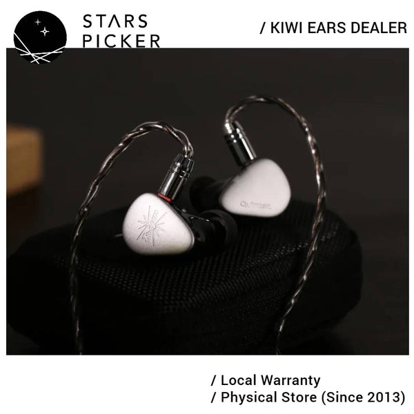 Kiwi Ears Kiwiears QUINTET (1DD+2BA+1 Planar+1PZT Piezoelectric Bone C
