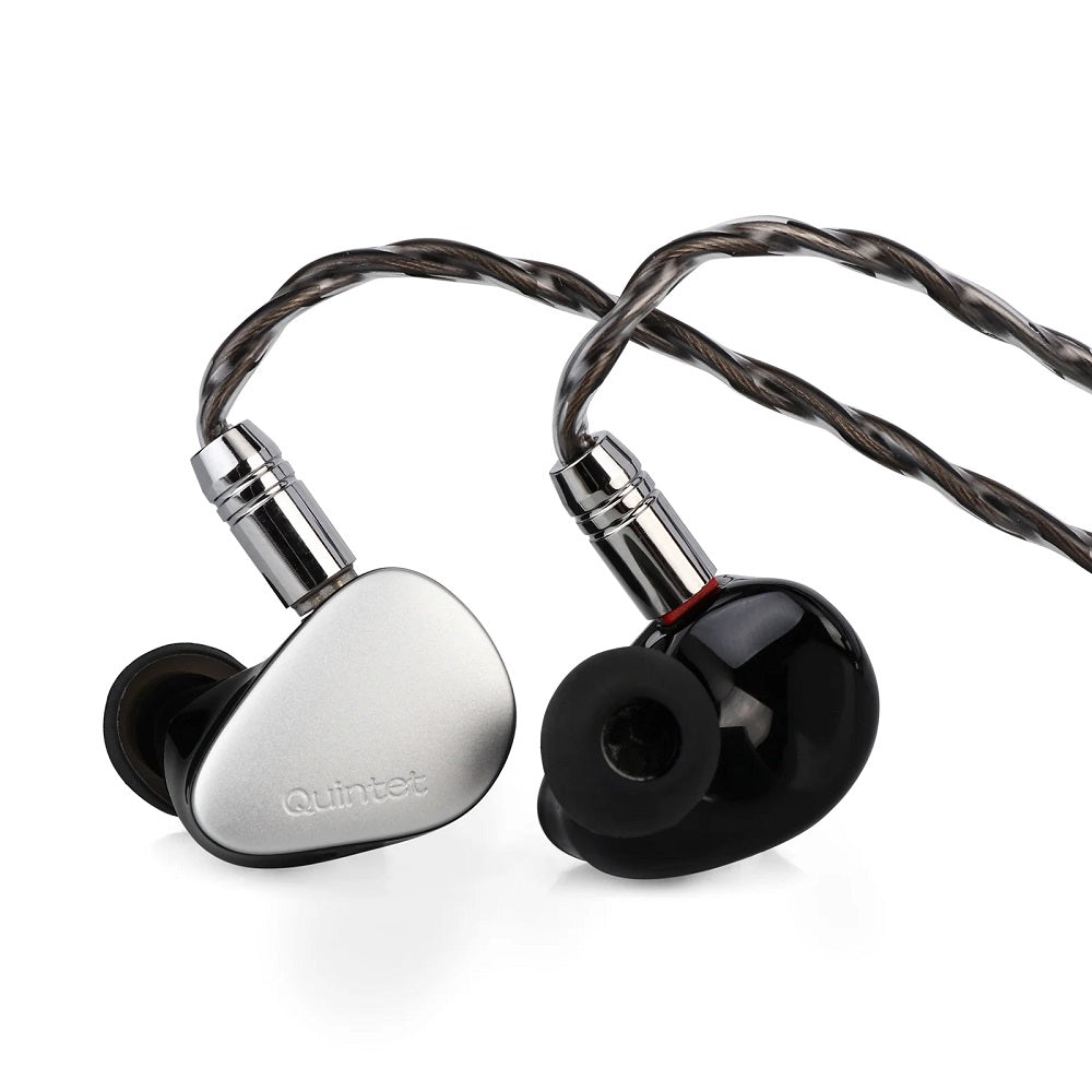Kiwi Ears Kiwiears QUINTET (1DD+2BA+1 Planar+1PZT Piezoelectric Bone Conductor) 5 Drivers IEM Earphone