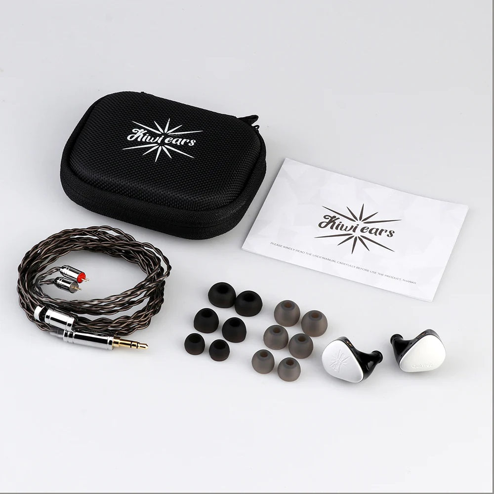 Kiwi Ears Kiwiears QUINTET (1DD+2BA+1 Planar+1PZT Piezoelectric Bone Conductor) 5 Drivers IEM Earphone