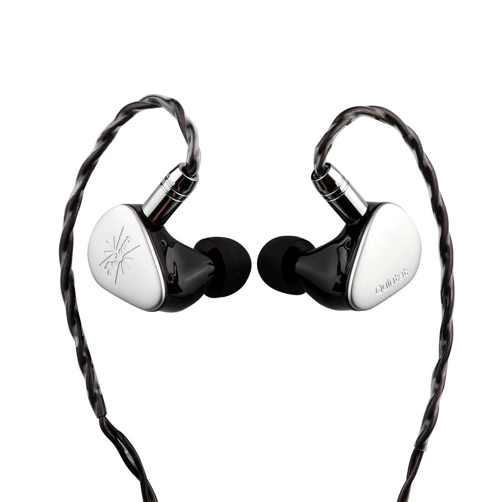 Kiwi Ears Kiwiears QUINTET (1DD+2BA+1 Planar+1PZT Piezoelectric Bone Conductor) 5 Drivers IEM Earphone