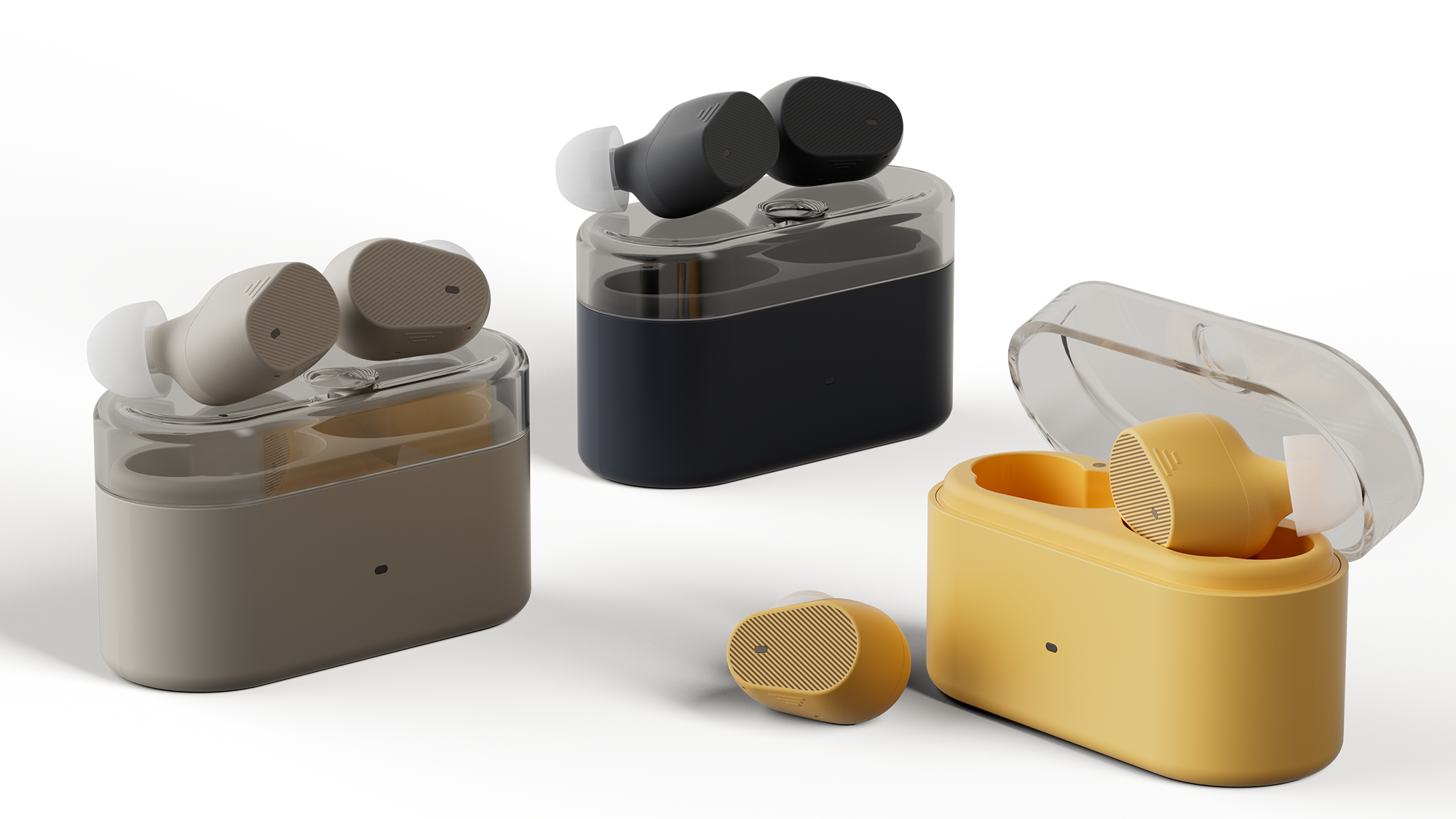 Moondrop Pudding - Wireless Noise Cancelling Earphones with 10 Band PEQ, Clear Calls, Low Latency Mode,
