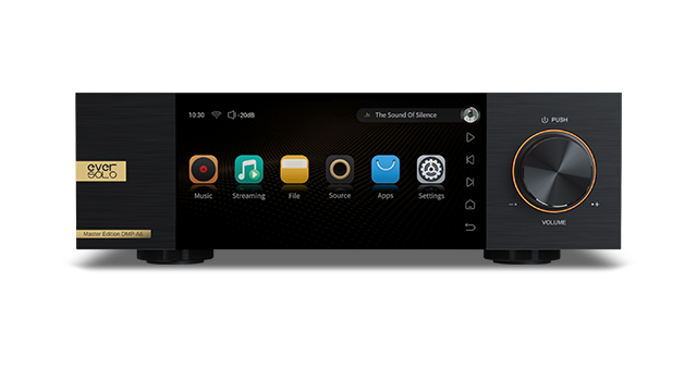 EVERSOLO DMP A6 Streamer & 2x ES9038Q2M DAC with FULL MQA DECODING, DSD512 Native, PCM768KHz / M.2 NVME 3.0 SSD /
