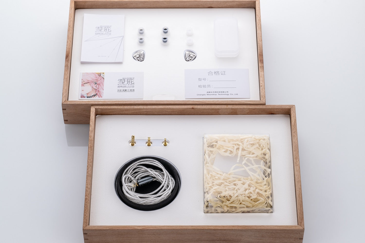 Moondrop BEAUTIFUL WORLD 雪月花 Limited Edition Super-Flagship Dynamic IEM In-ear Monitor Earphone