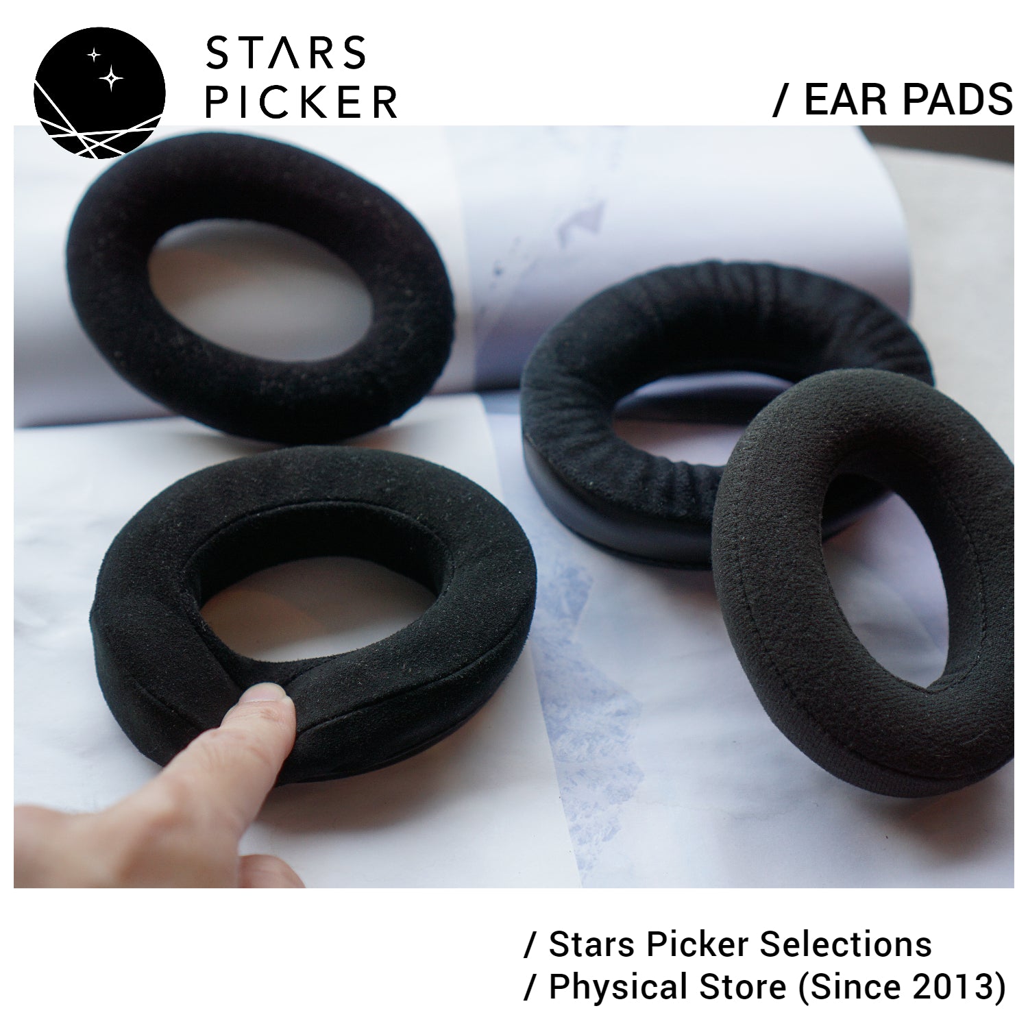 (Lambskin / Suede Cloth / Velvet / Velour) Sennheiser HD600 HD650 HD660 3rd Party Replacement Earpads
