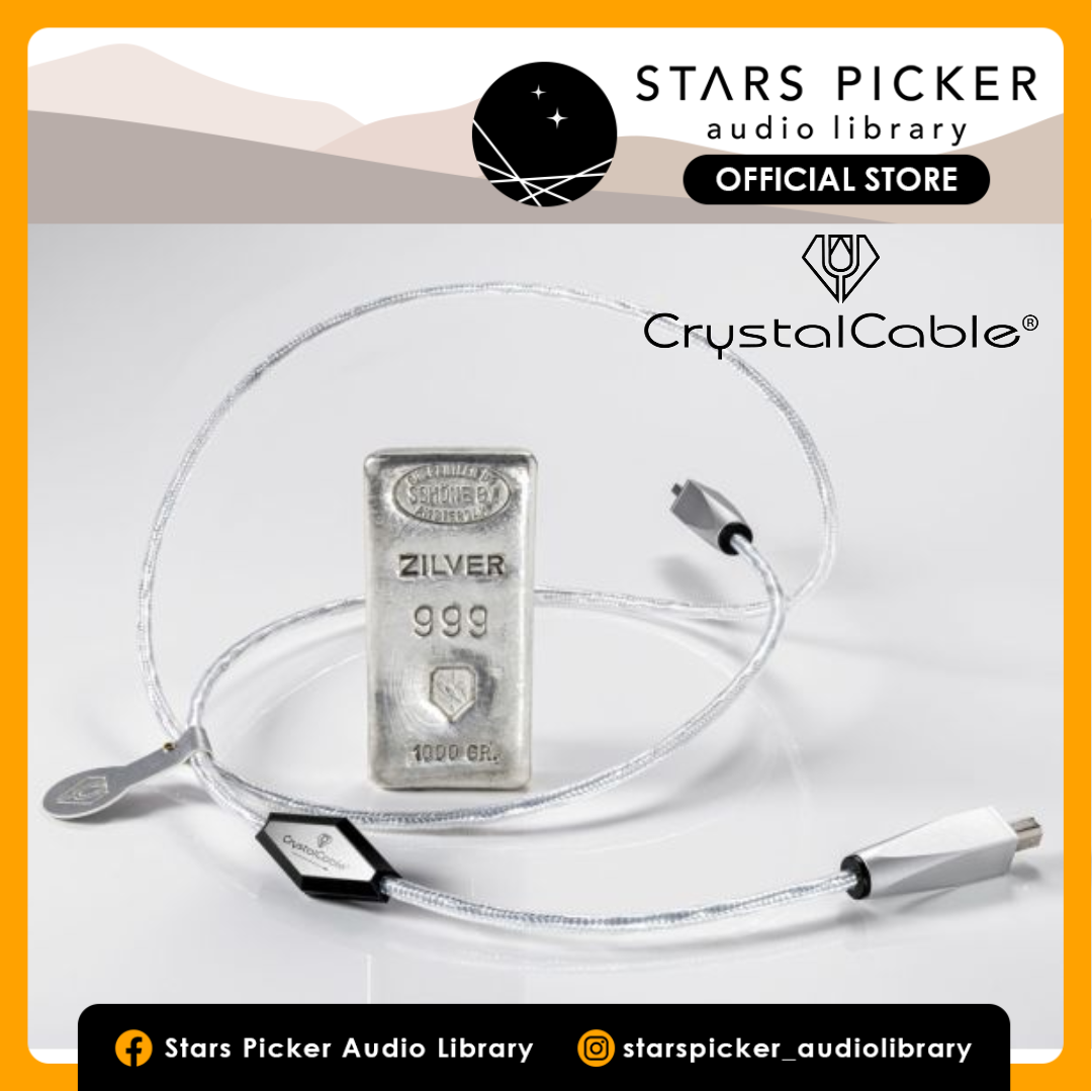 Crystal Cable Diamond Series 2 - Micro 2 USB Cable Type A to B