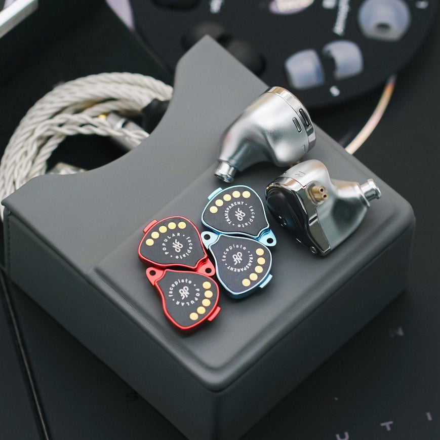 NF Acous NE4 Evolution Live Sound Monitoring Earphones with Swappable Faceplate Tuning