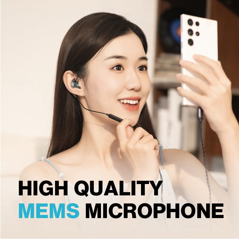 NF Acous RA05 Dynamic Driver Earphones IEM USB C and 3.5mm