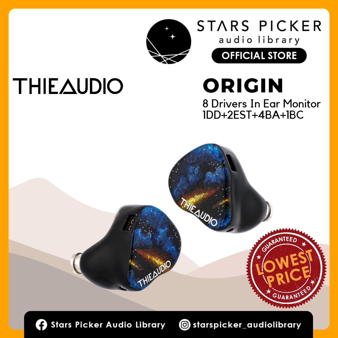 THIEAUDIO Origin - 8 Drivers In Ear Monitor (1DD+2EST+4BA+1BC)