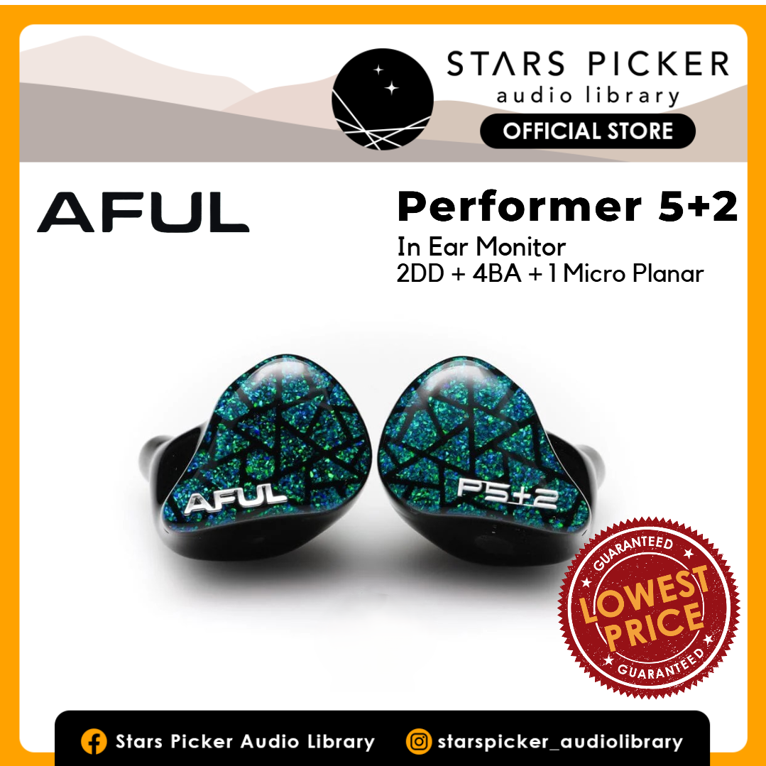 AFUL Performer 5+2 | 2DD+4BA+1Micro Planar In-Ear Earphone