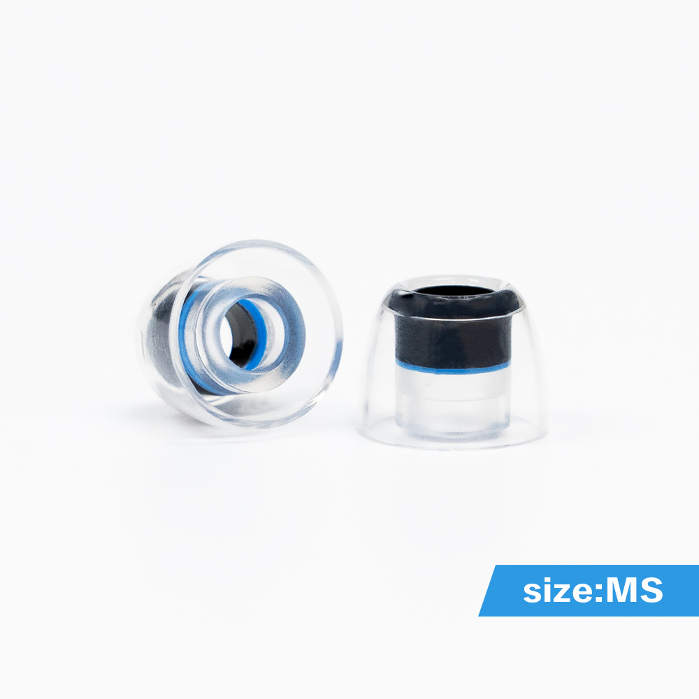 Pentaconn PTM02 COREIR (AL ALLOY) (S/MS/M/L) Eartips with Built-in ALUMINUM ALLOY CORE