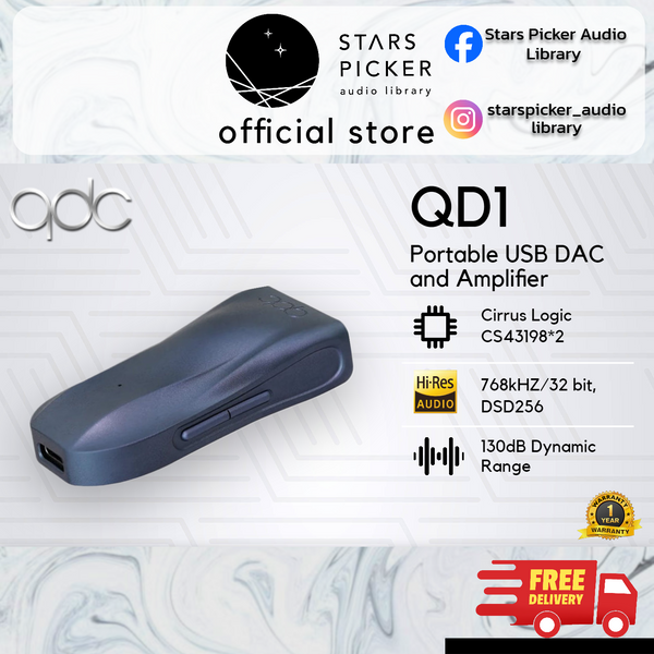 QDC QD1 Dual CS43198 Portable USB DAC AMP QDC QD1 Dual CS43198 Portable USB DAC AMP