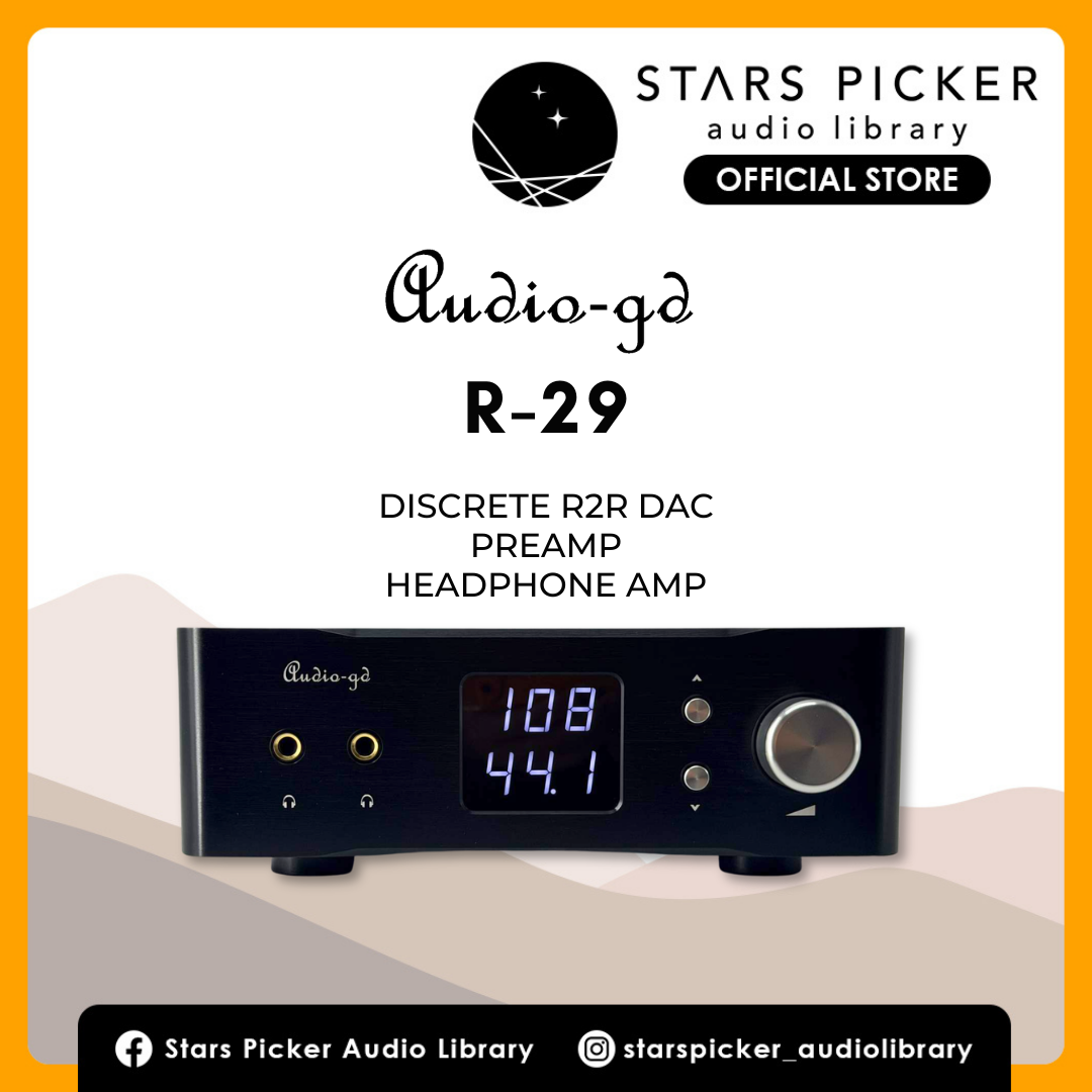 Audio-GD R29 Discrete DAC R2R / Preamplifier / Headphone Amplifier