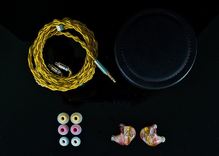 Alpha Omega RA -  2EST + 4BA + 1DD Hybrid Universal and Customizable IEM Earphone