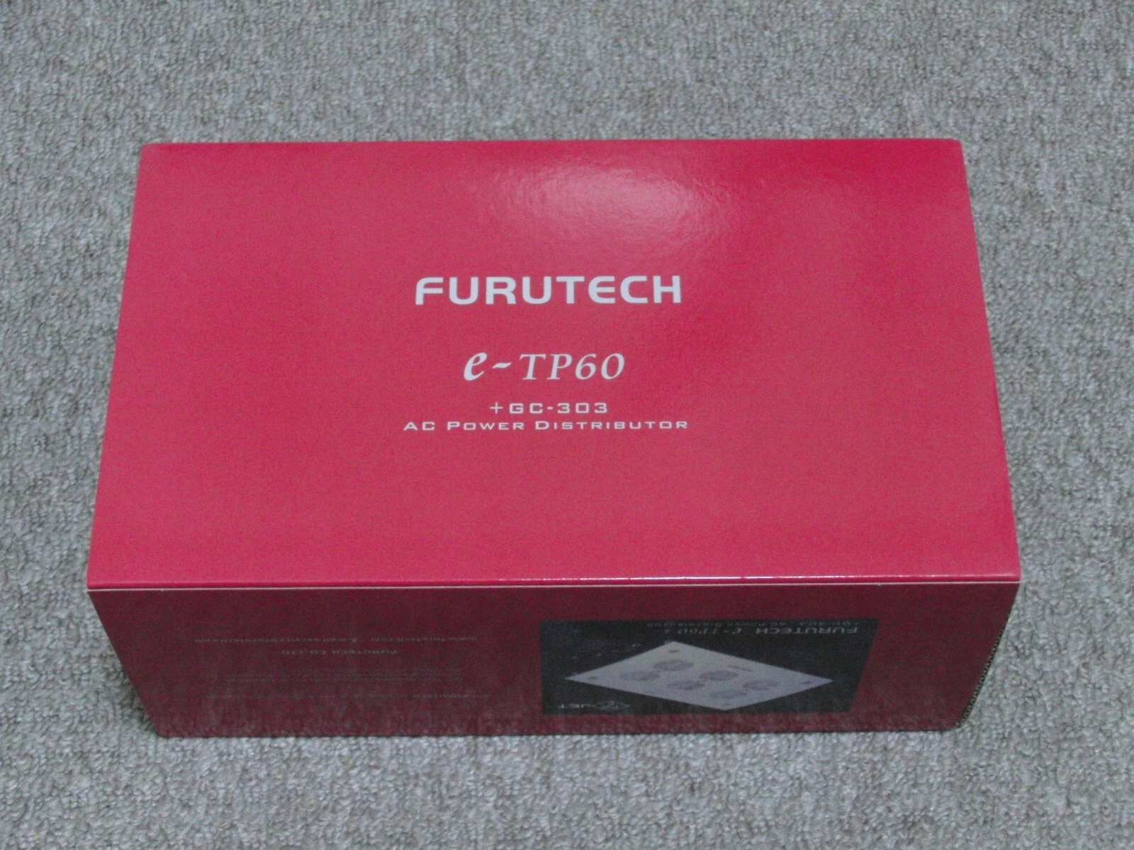 Furutech e-TP60(G) AC Power Distributor for High End Hi-Fi Systems (Made in Japan)