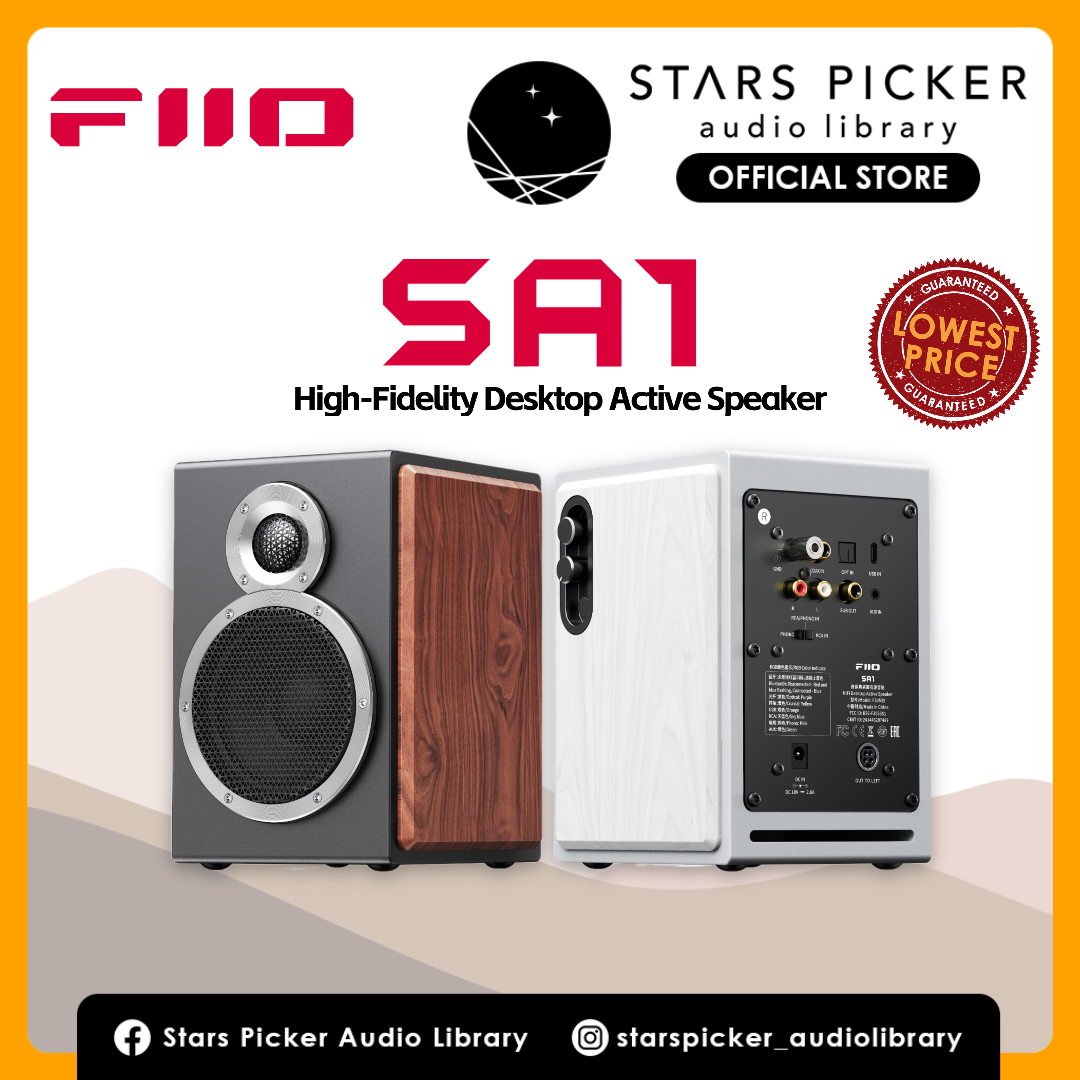 FiiO SA1 High Fidelity Desktop Active Speakers