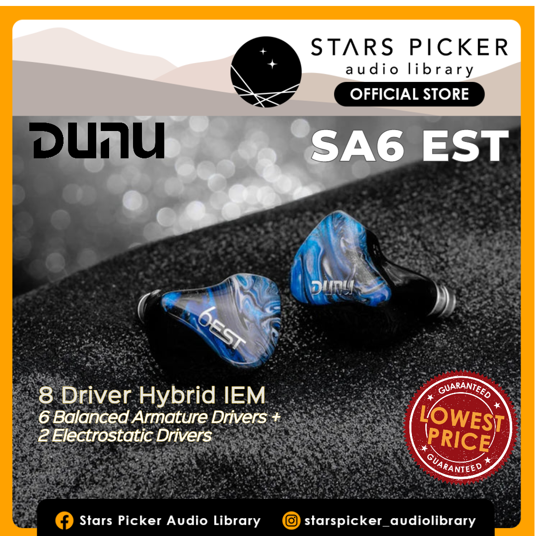 DUNU SA6 EST 8-Driver Hybrid IEM