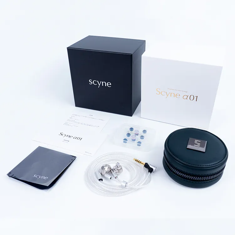 Pentaconn SCYNE α01 a01 alpha 1 Custom Dynamic Driver Earphone IEM Made in Japan