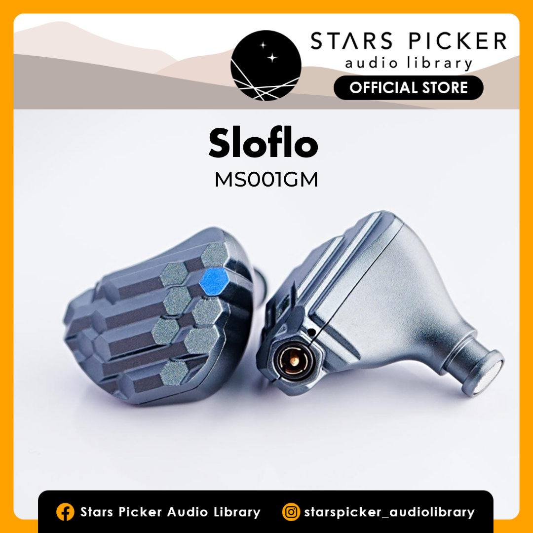 Sloflo MS001GM 10mm DLC Diamond-Like Carbon Dual Magnetic Circuit Structure HB Dynamic Driver