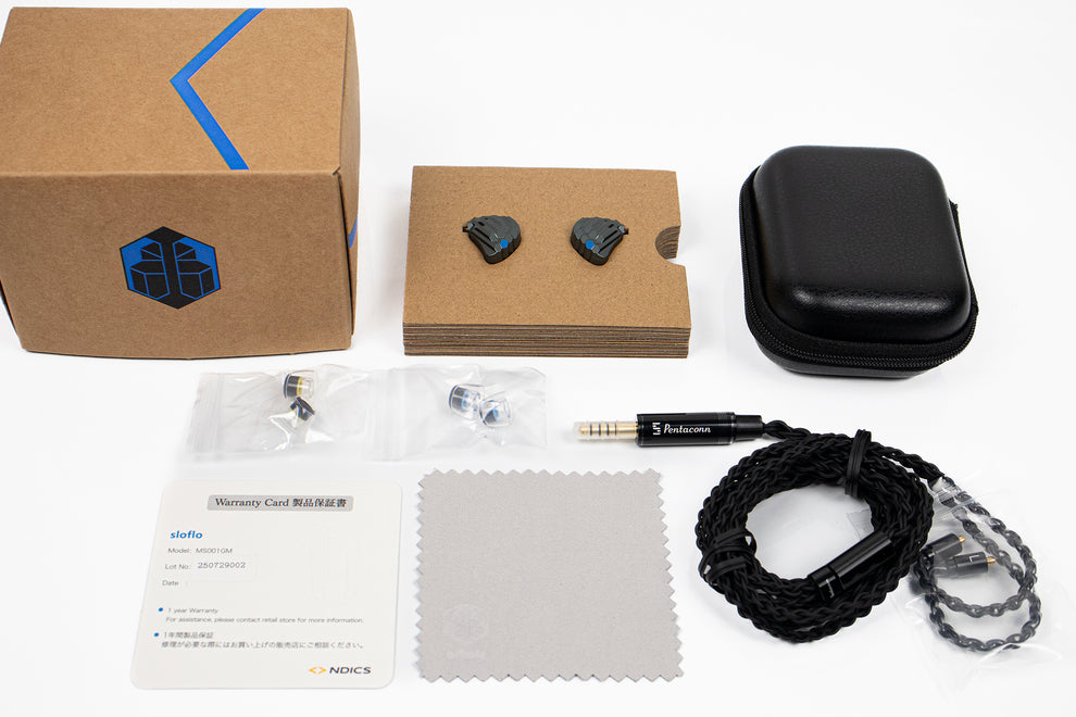 Sloflo MS001GM 10mm DLC Diamond-Like Carbon Dual Magnetic Circuit Structure HB Dynamic Driver