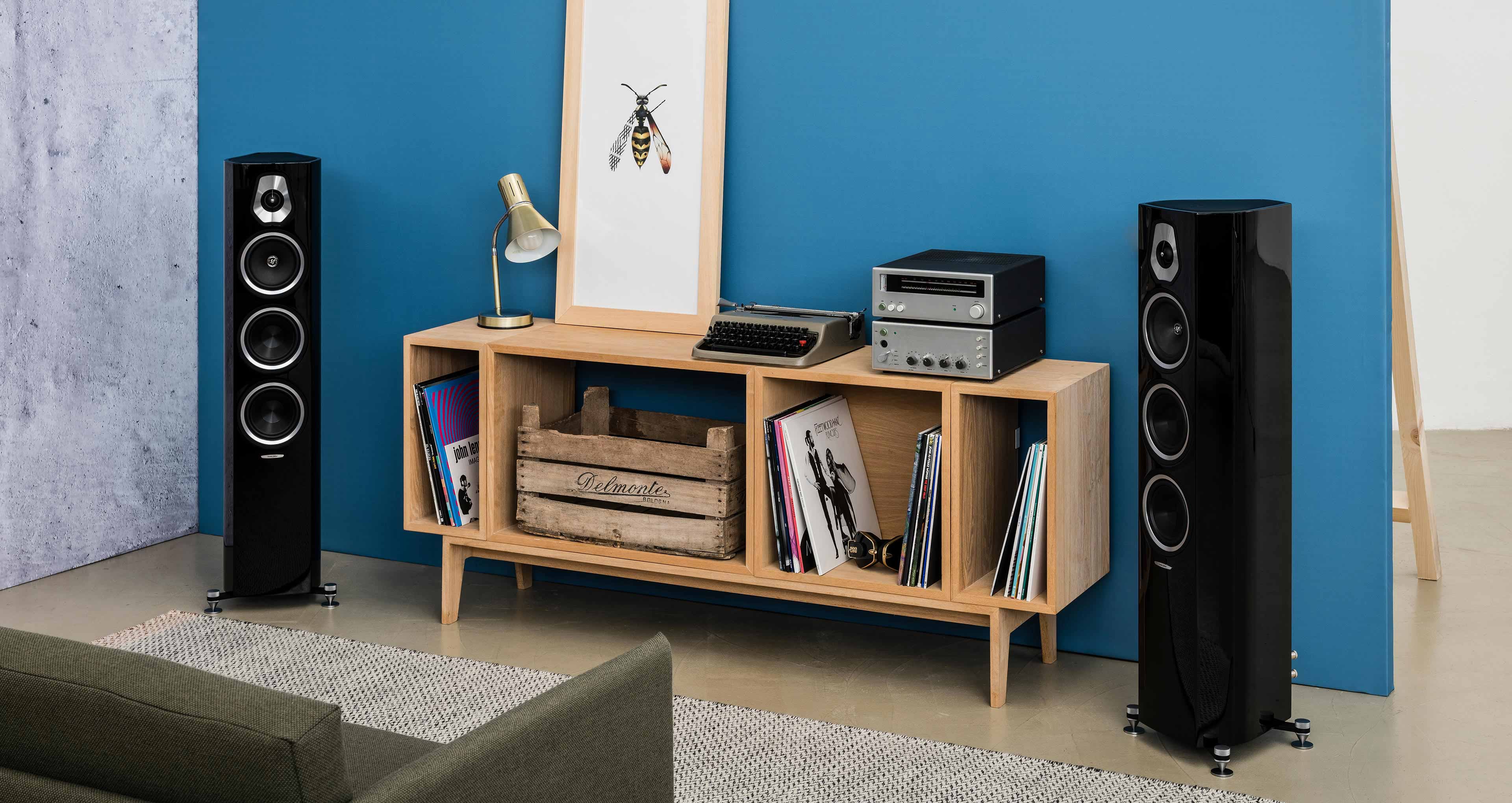 Sonus Faber SONETTO III - Passive 3-way Floorstanding Loudspeaker System with Vented Box Design