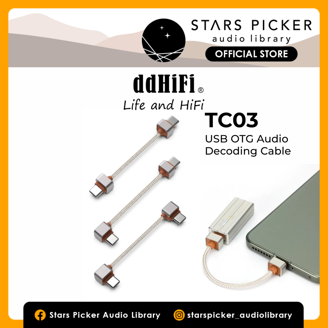 DDHIFI TC03 USB OTG Audio Decoding Cable