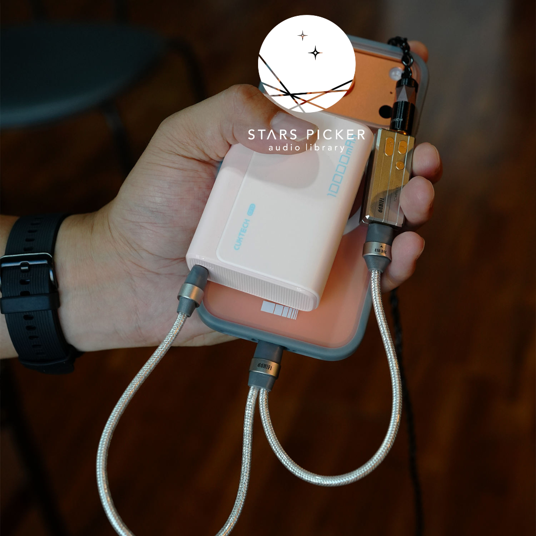 DDHIFI TC05M3 2-in-1 USB-C Charging & OTG High-Purity OFC Cable for Dongle DAC & Power Bank