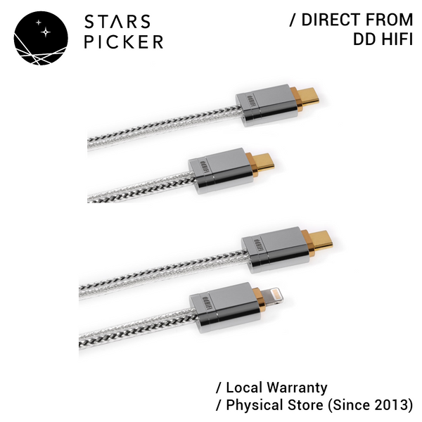 ddHiFi TC09S typeC to typeC　OTGケーブル DDHiFi TC09S USB-C to USB-C OTG Cable – Linsoul Audio